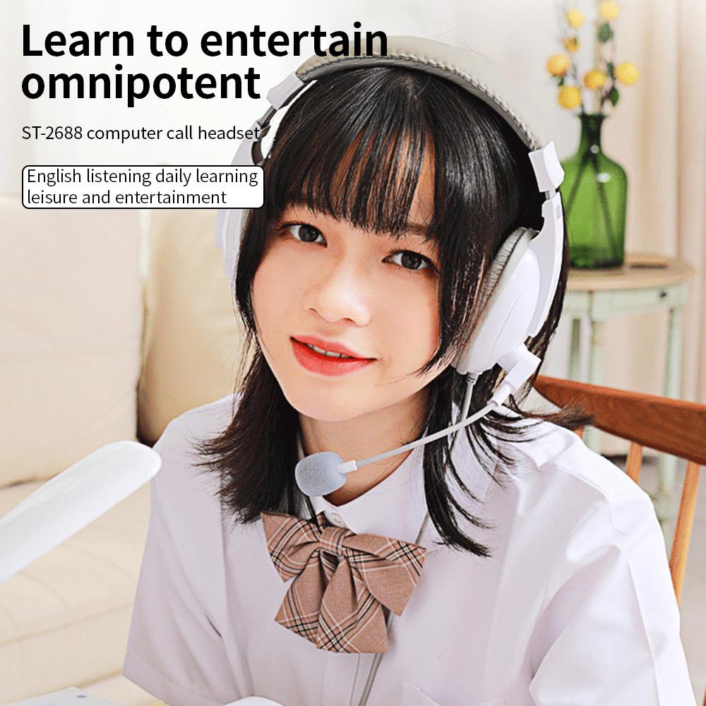 Chơi Game Có Dây Tai Nghe Game Thủ 3.5Mm Over-Ear Stereo Tai Nghe Chơi Game Có Thể Tháo Rời Micro Cho Máy Tính Máy Tính PS4 Điện Thoại