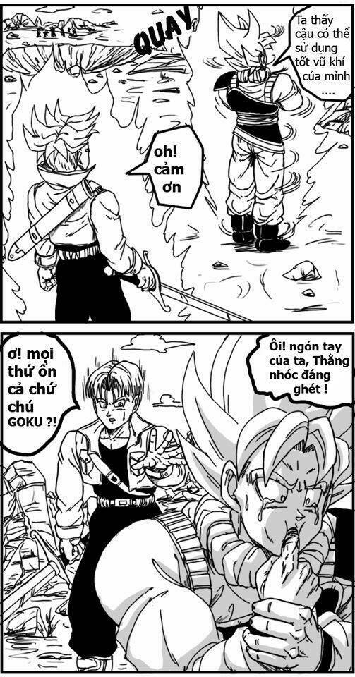 thế giới ngọc rồng - chuyện vui về trunks và goku chapter 1 12