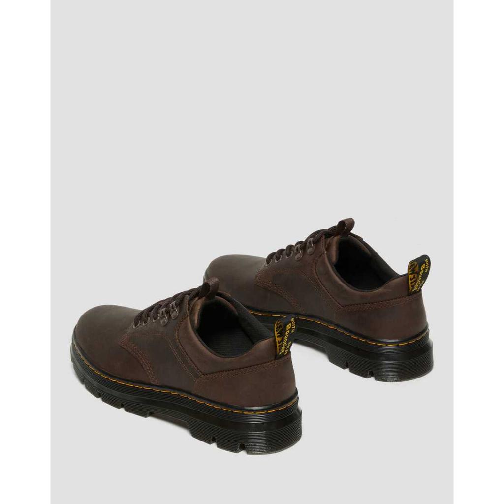 Giày Dr. Martens Hoàng Phúc Reeder Crazy Horse Leather Utility Shoes Màu Nâu Lịch Lãm