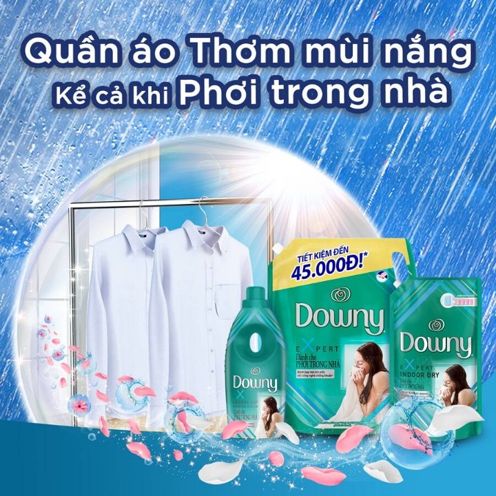 Combo 2 Nước Xả Downy Expert Phơi Trong Nhà 2.4l
