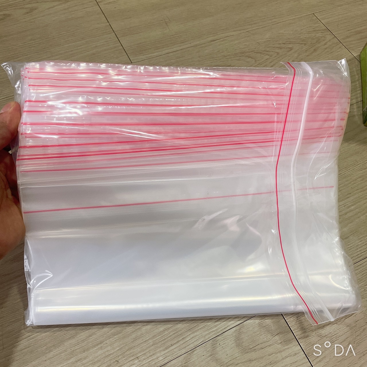 1kg Túi Zipper Đựng Thực Phẩm Nhiều Size