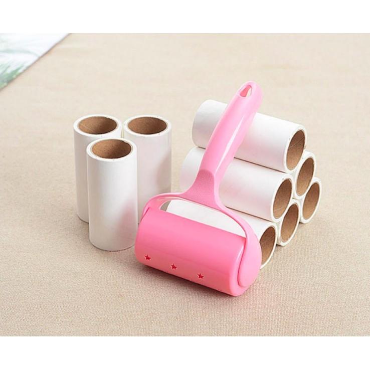 LÕI CÂY LĂN BỤI QUẦN ÁO , Lăn Bụi Đa Năng ( Lông Chó Mèo, Sợi Vải, Sofa, Chăn ,Ga...