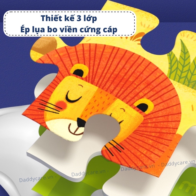 Bộ xếp hình cho bé Mideer Puzzles Level Up, Đồ chơi giáo dục trẻ em từ 1,2,3,4,5,6,7 tuổi