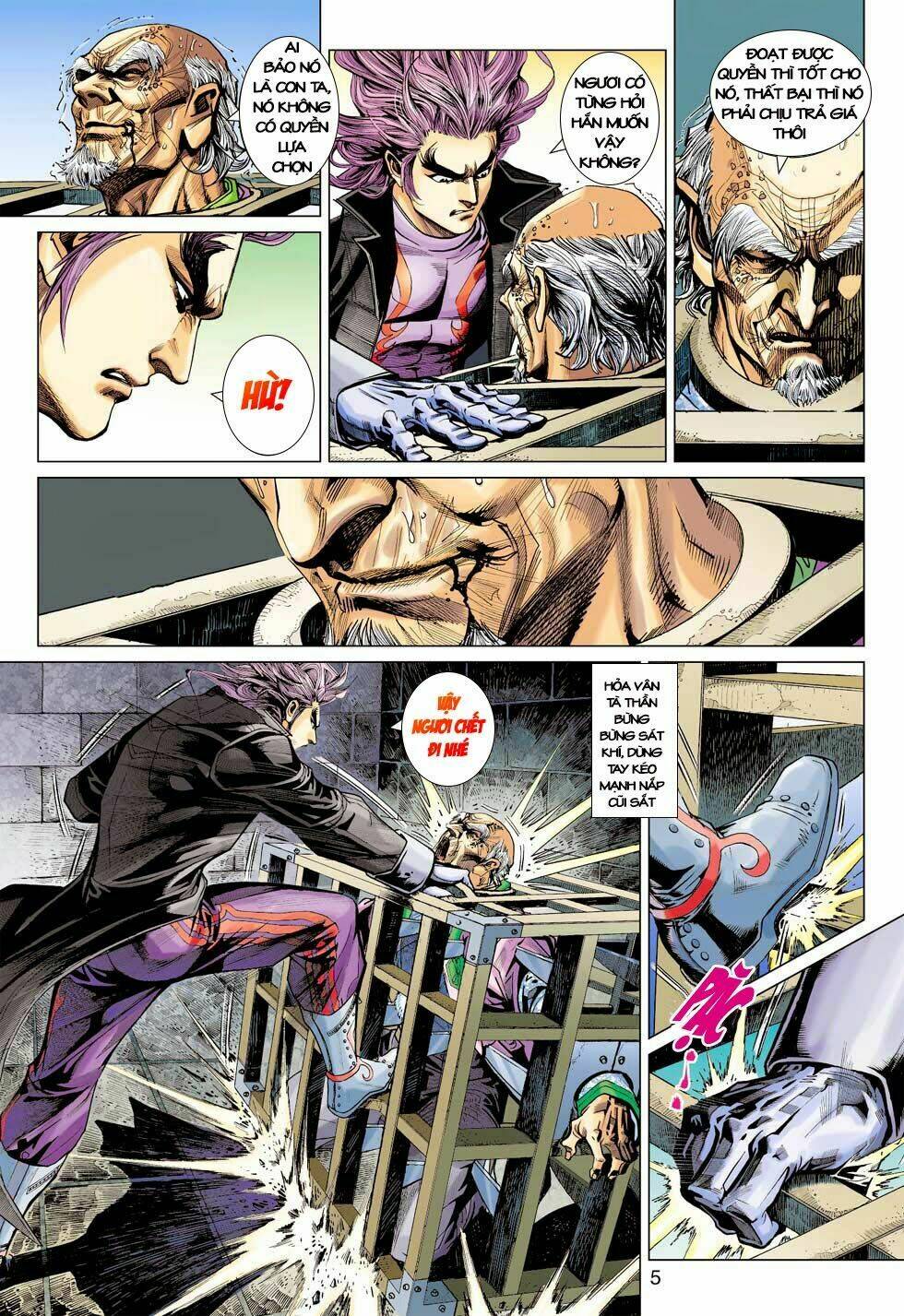 tân tác long hổ môn chapter 398 5