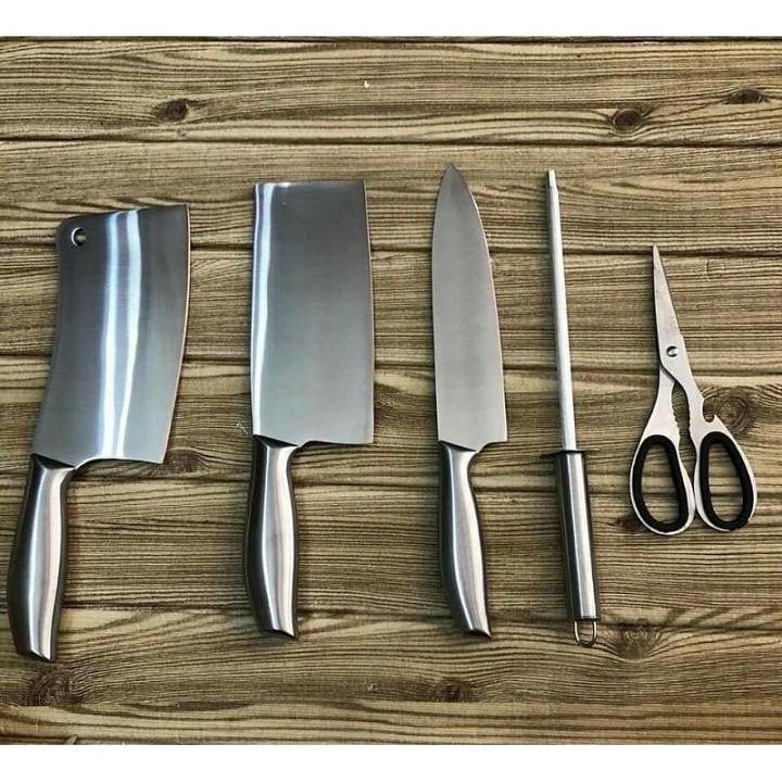 BỘ DAO INOX 6 MÓN NHẬT BẢN