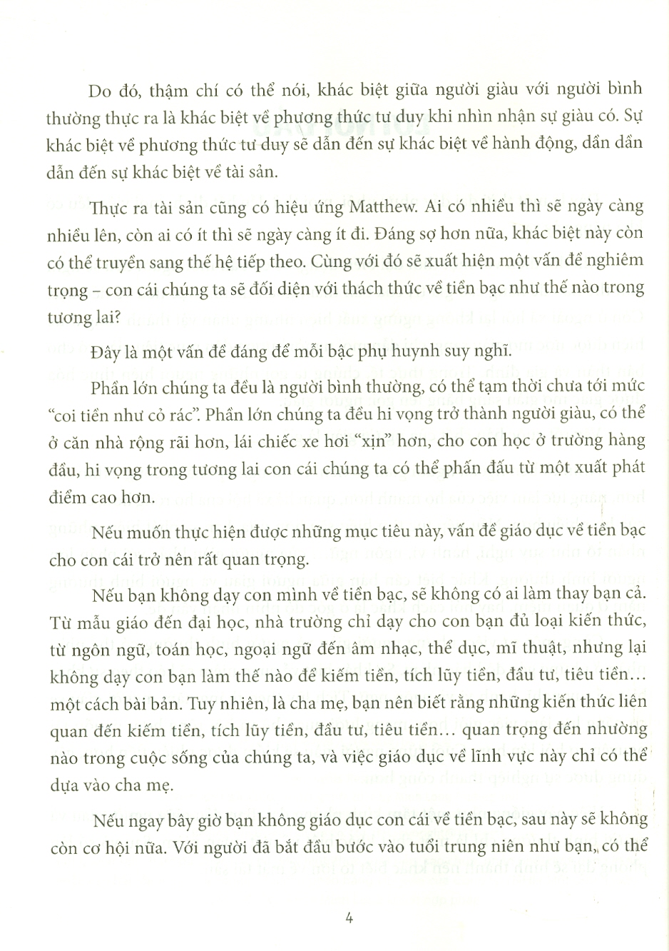 Dạy Con Những Bài Học Về Tiền Bạc