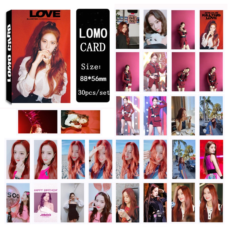 Lomo card Jisoo BLACK PINK Album &quot;Kill this Love