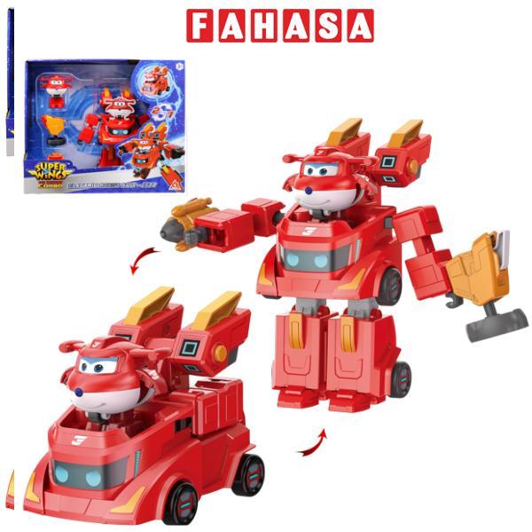 Đồ Chơi Siêu Robot Biến Hình Nâng Cấp - Jett Tia Chớp - Super Wings EU790311