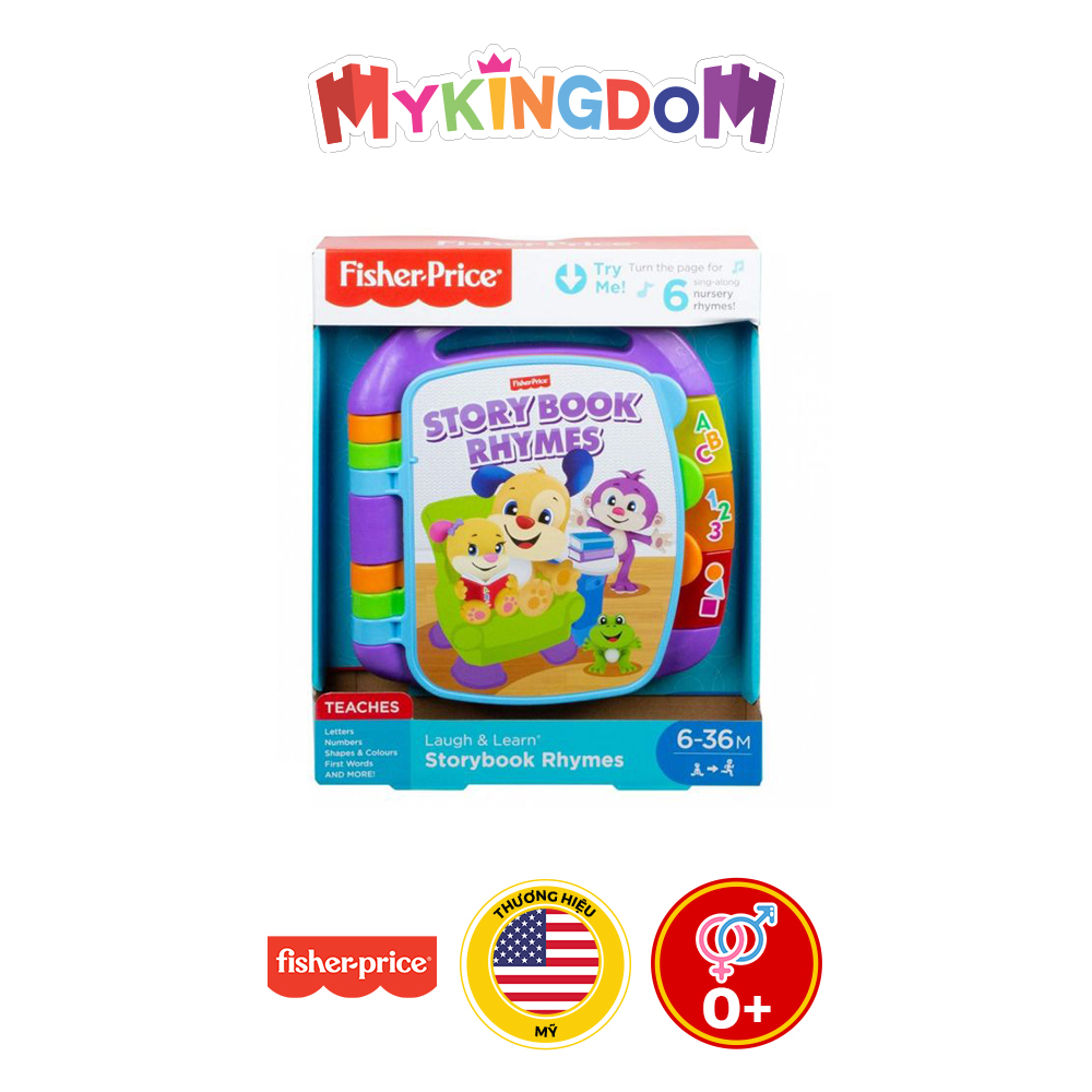 Đồ Chơi FISHER PRICE Sách Kể Chuyện Thú Cưng CDH26