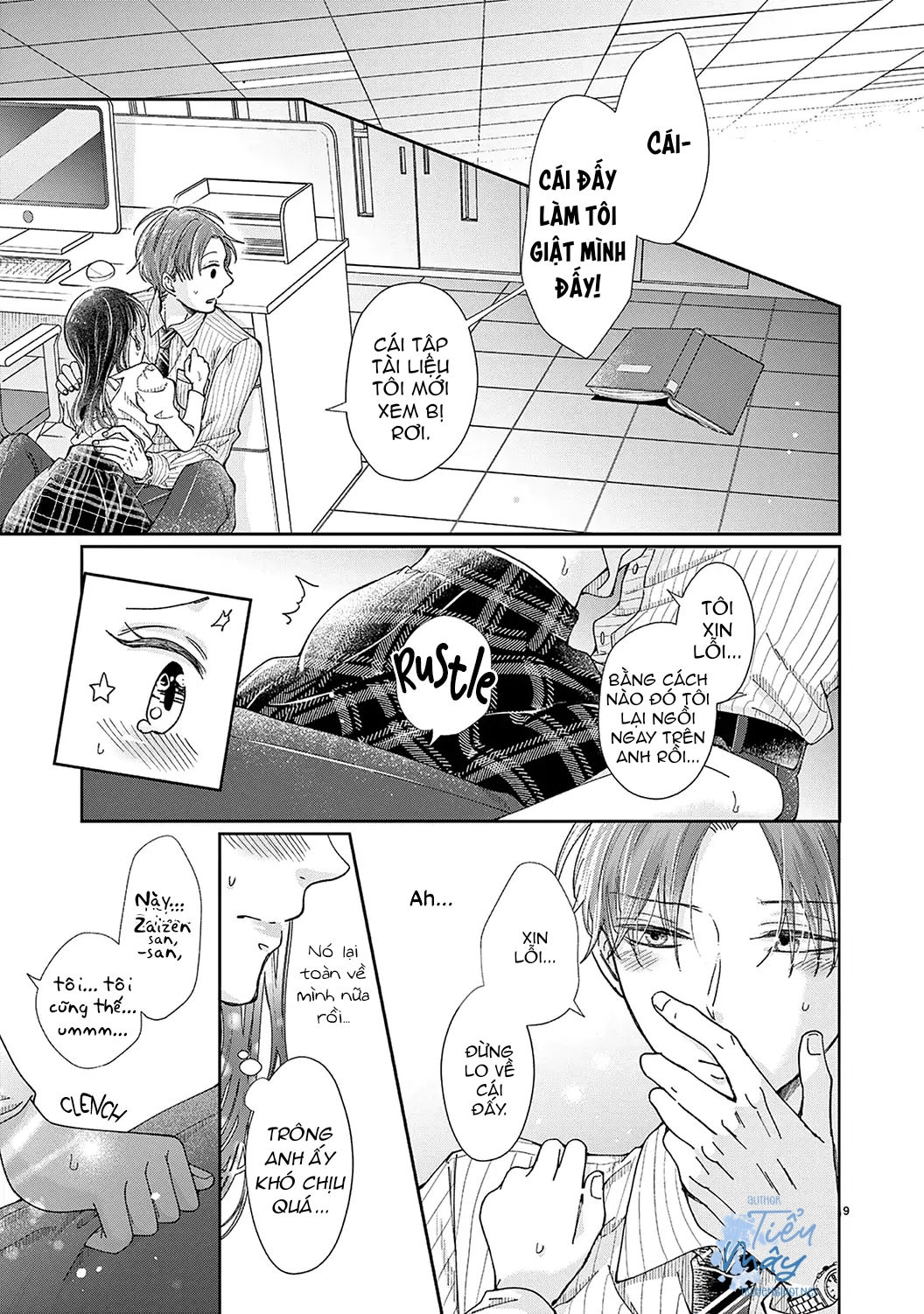 đồng nghiệp ưu tú phát hiện ra điểm yếu của tôi chapter 8 10