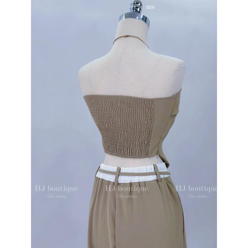 Set phá cách điệu đà -S04 - Kem
