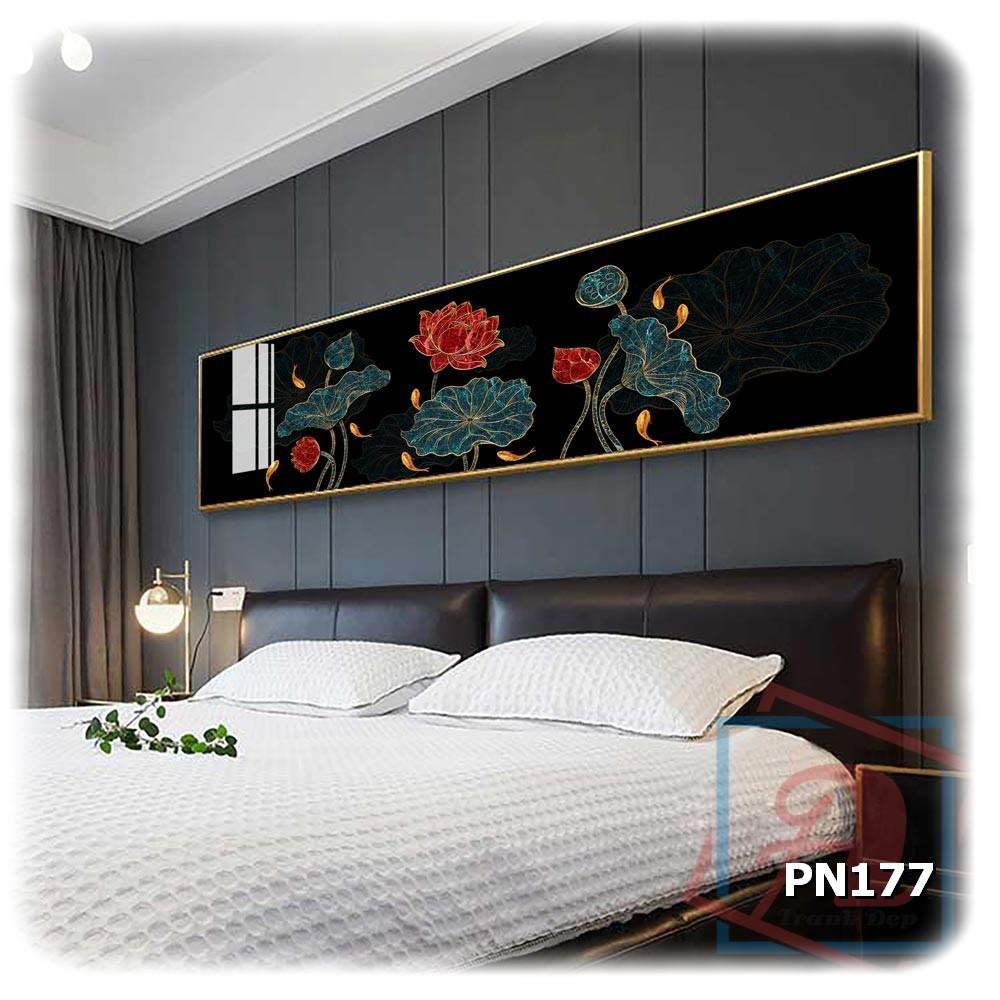 Tranh canvas khổ lớn trang trí phòng ngủ - PN177