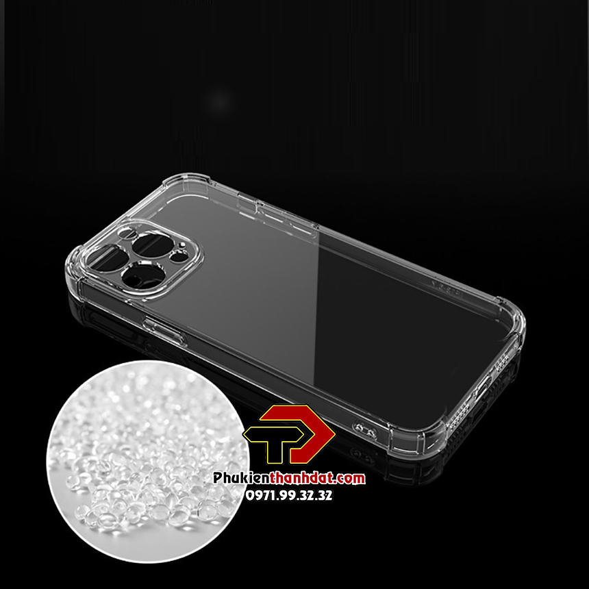 Ốp lưng cho iPhone 14 Pro Max, 14 Pro, 14 Plus, iP 14 silicone dẻo trong suốt chống sốc bảo vệ camera sau