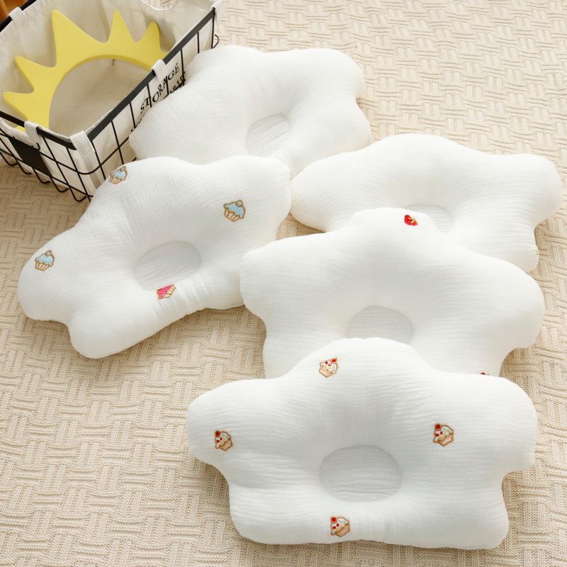 Cotton Sơ Sinh Gạc Ném Gối Cho Trẻ Sơ Sinh Chống Từng Phần Đầu Gối Cho Bé Đệm Mềm Mại Thoải Mái Trẻ Em Trang Trí Phòng
