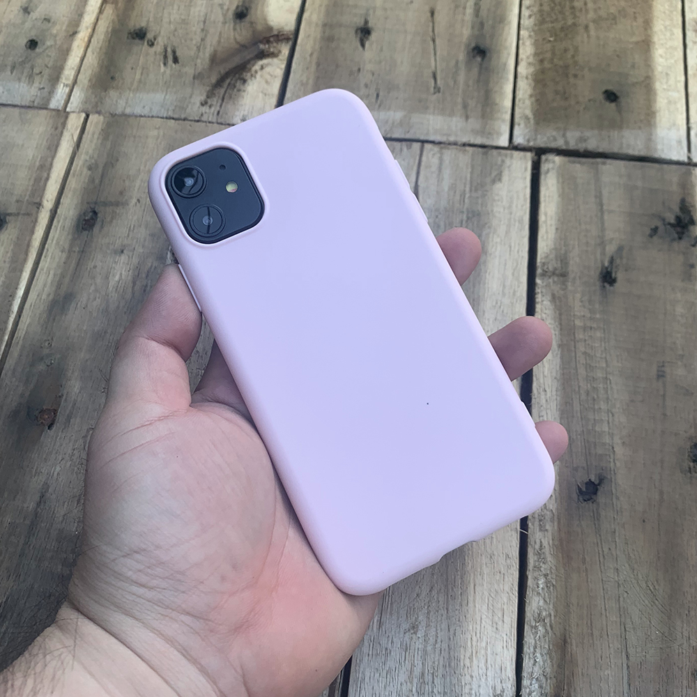 Ốp lưng dẻo mỏng dành cho iPhone 11 - Màu hồng