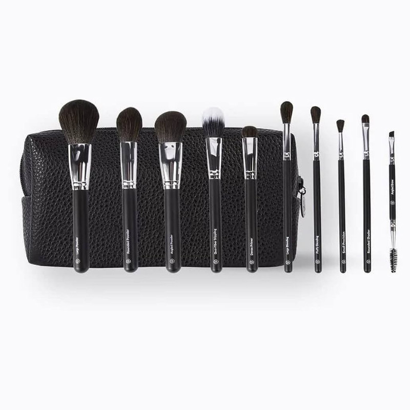 Bộ Cọ Trang Điểm Bh Ultimate Essentials 10 Piece Brush Set With Bag