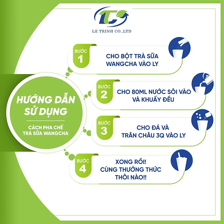 Hộp Trà Sữa Wangcha Vị Khoai Môn pha trà sữa tiện lợi - Bột Hòa Tan Trà Sữa 3IN1 Khoai Môn 4 gói và Thạch 3Q ngọc trai 4 gói  thơm ngon đi kèm - Trà Sữa Vị Khoai Môn cao cấp, dễ sử dụng (400gr/hộp)