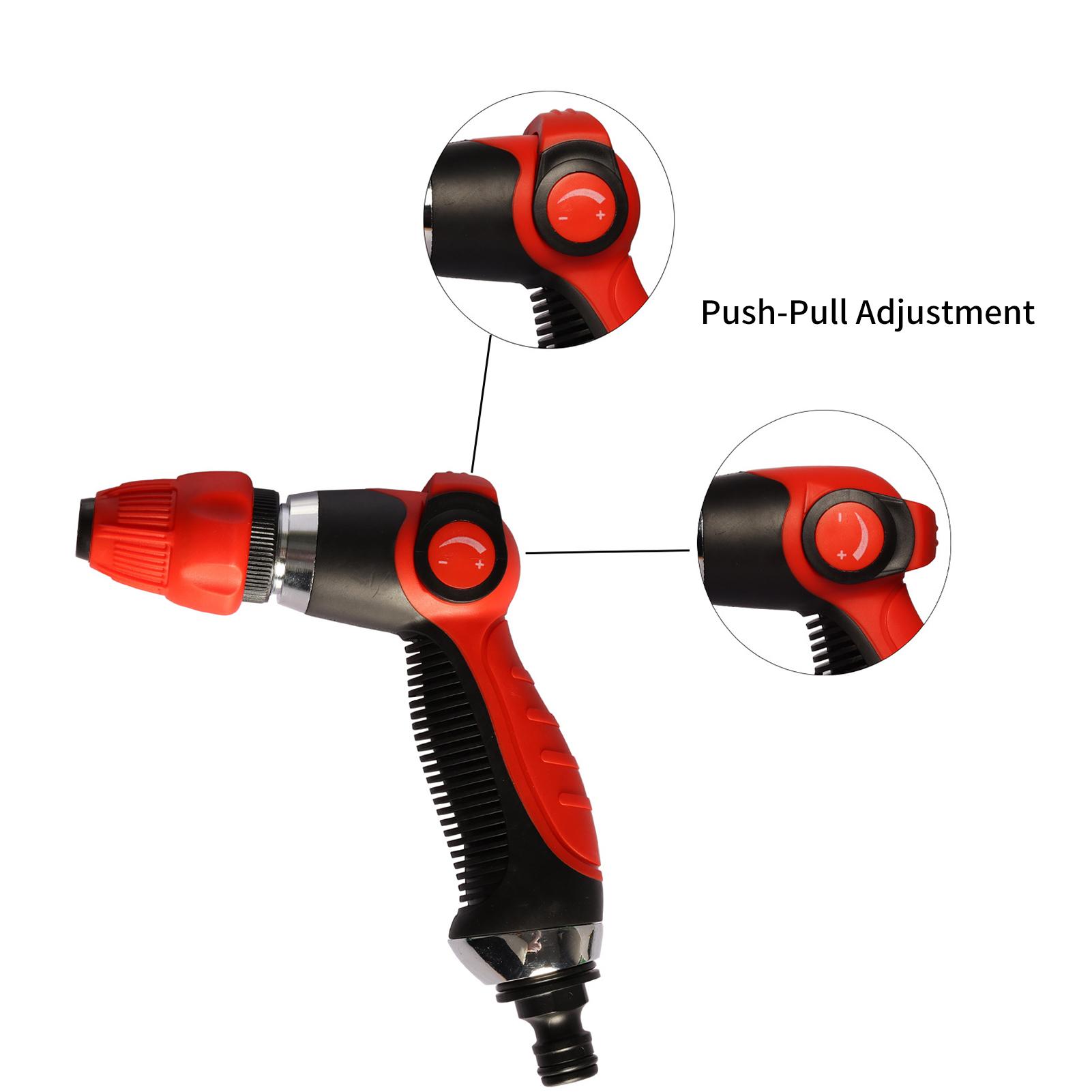 Car Wash Foam Gun with 1L White Bottle Spray Nozzle Connector Foam Sprayer for Home, Garden, Car Washing
