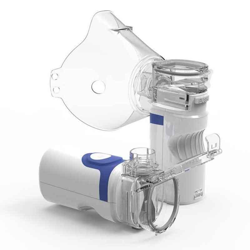 Mini Cầm Tay Di Động Hít Máy Xông Khí Dung Lưới Atomizer Im Lặng Inalador Usb Autoclean Nebulizador Trưởng Thành Automizer Đế Hít Dành Cho Trẻ Em