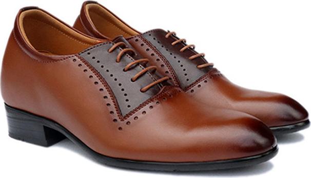 GIÀY TĂNG CHIỀU CAO GIÀY CAO DÀNH CHO NAM GIỚI T&TRA S1033 DÂY CỘT - CAO 8CM GIÀY ĐỘN NAM CAO VƯỢT TRỘI