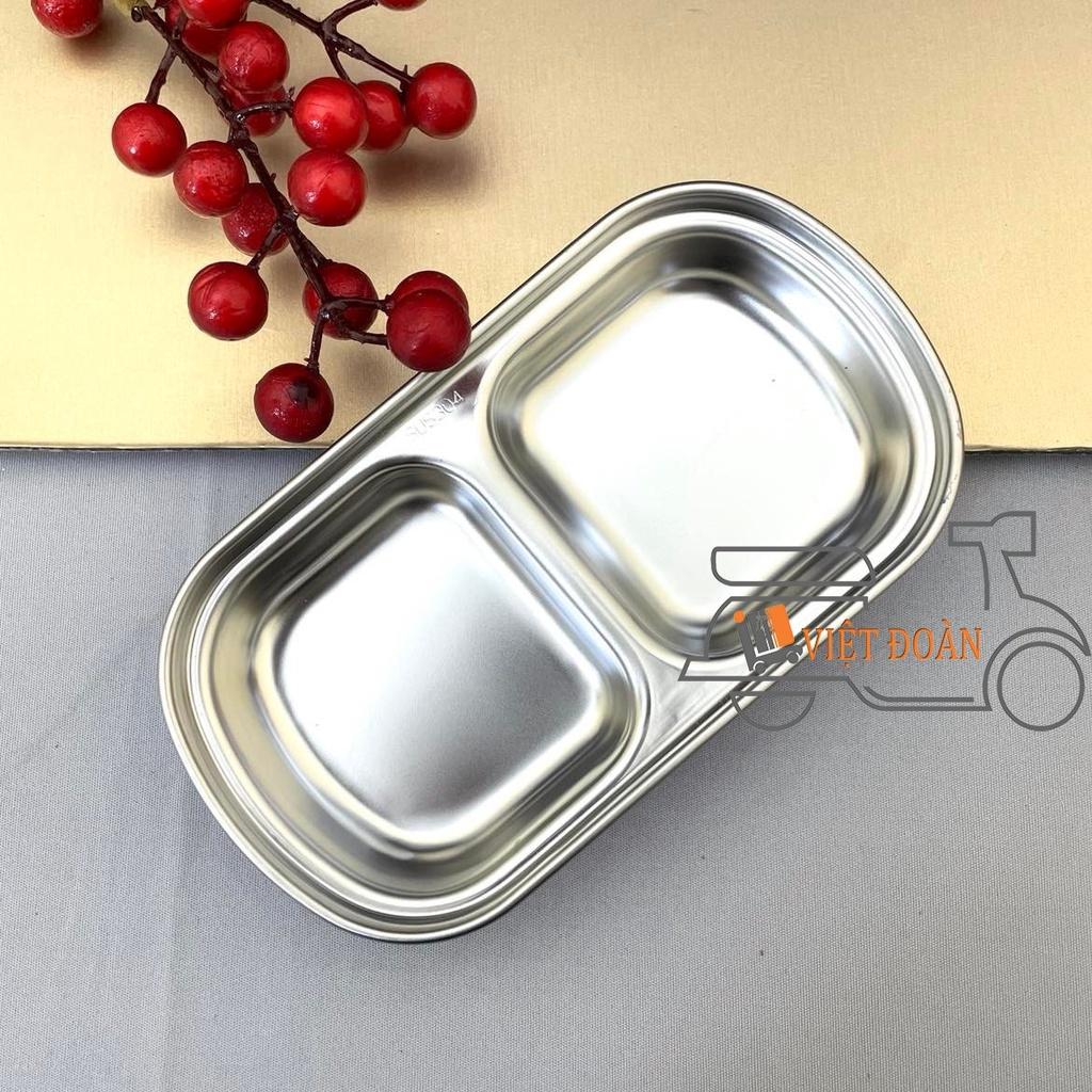 CHÉN - DĨA - KHAY đựng NƯỚC CHẤM, GIA VỊ- Thiết kế 2 ngăn, 3 ngăn tiện ích và sang trọng