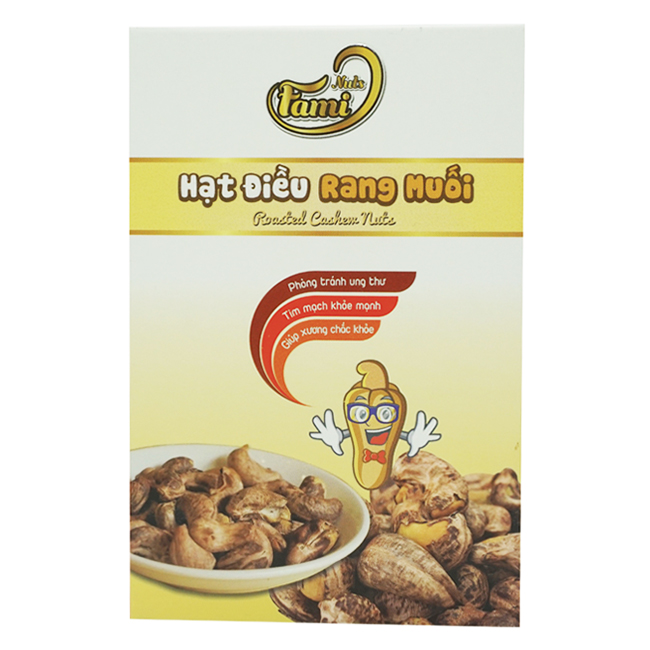 Hạt điều Fami rang muối 220g