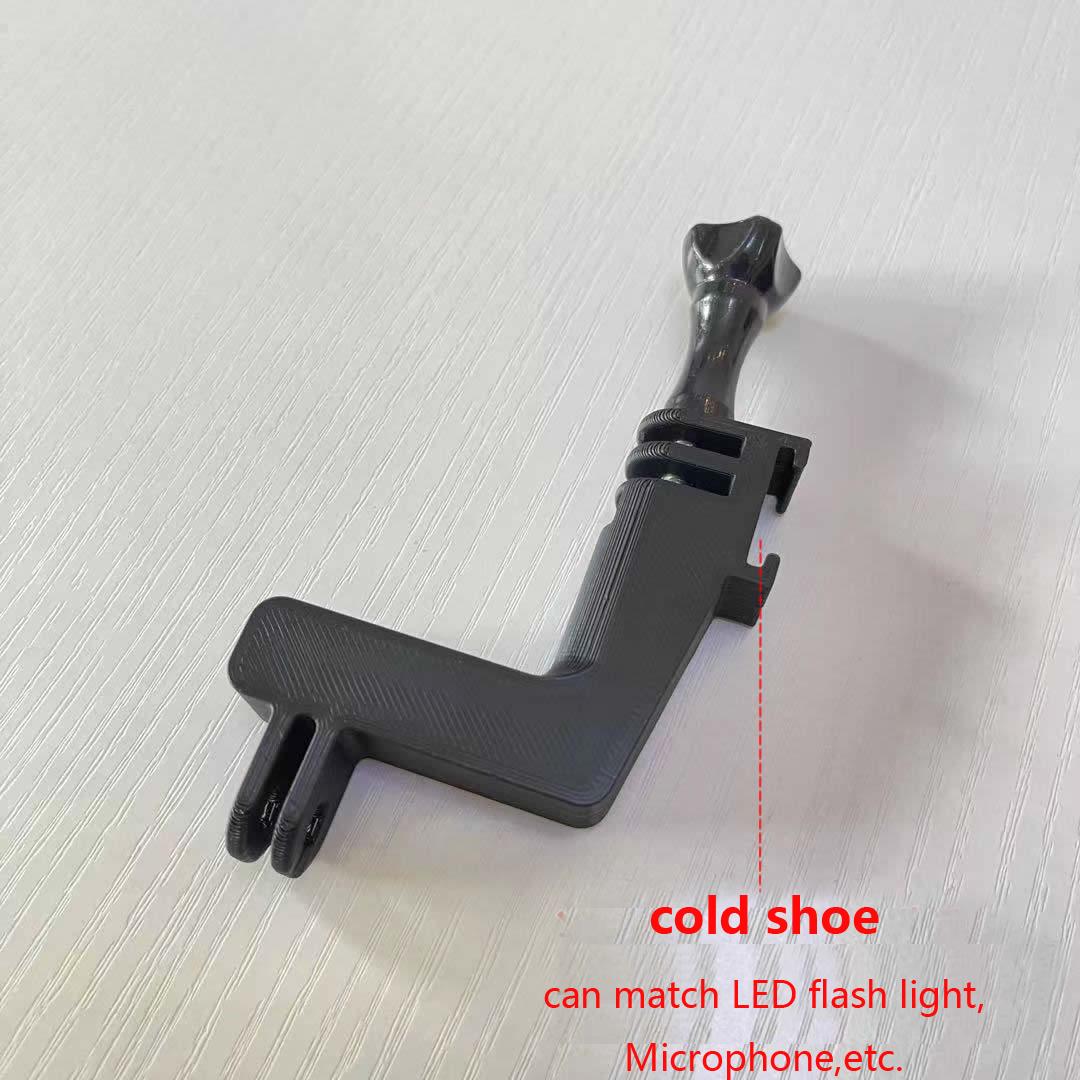 Máy ảnh thể thao Chụp ảnh ngang sang dọc Chuyển đổi gắn kết black10 chụp chân đế giày lạnh Máy ảnh chuyển động khung selfie