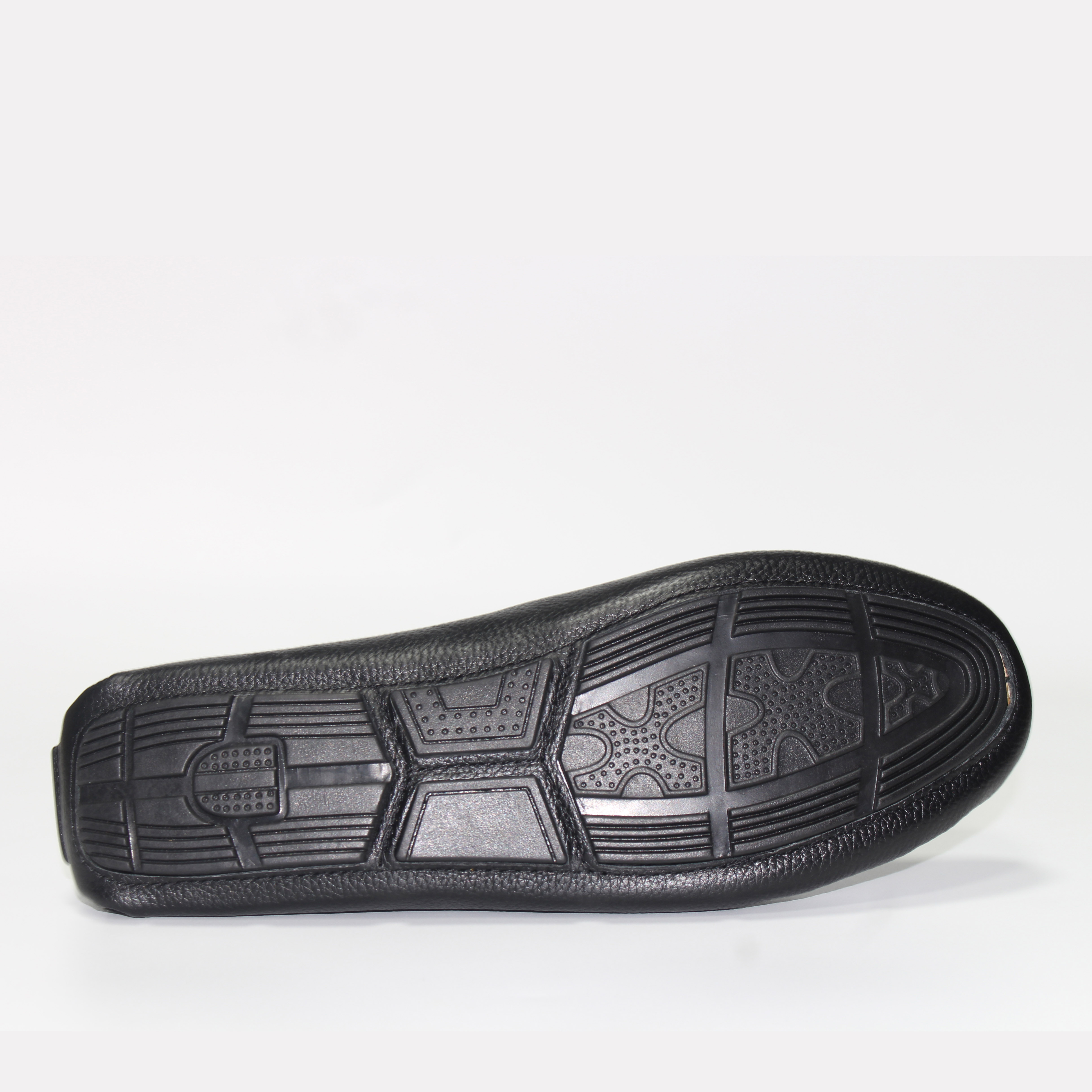 Giày MICHILUX Da Bò Thật Chính Hãng Classic Moccasin CSMS0 Màu Đen