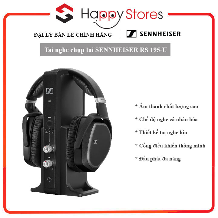 Tai nghe SENNHEISER RS 195-U - HÀNG CHÍNH HÃNG