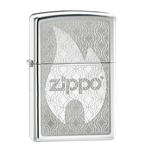 Bật Lửa Zippo 24942 Hidden Flame In High Polish Chrome