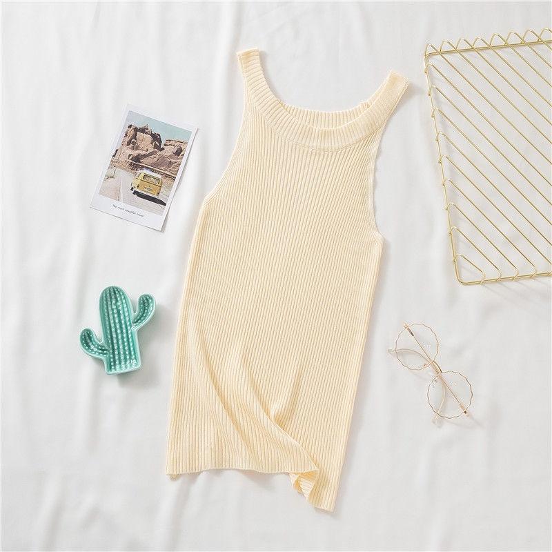 Áo yếm dệt kim sexy