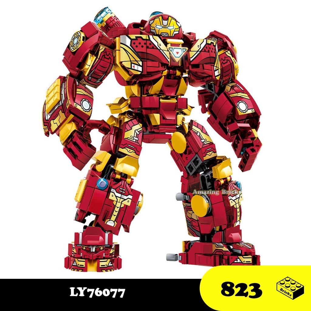 Đồ chơi Lắp ráp Hulkbuster MK4, LY76077 Marvel Superheroes, Xếp hình thông minh, Mô hình siêu anh hùng