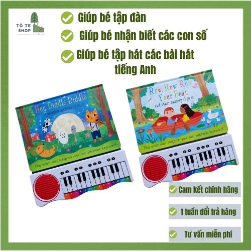 Đàn piano cho bé, sách âm thanh Piano sound book, bộ quà tặng cực hay, cực bổ ích dành cho bé.