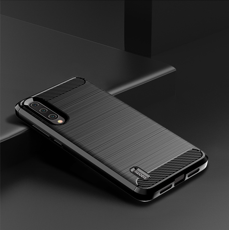 Ốp Lưng Chống Sốc Vân Cabon Dành Cho Điện Thoại Xiaomi Mi A3 Lite