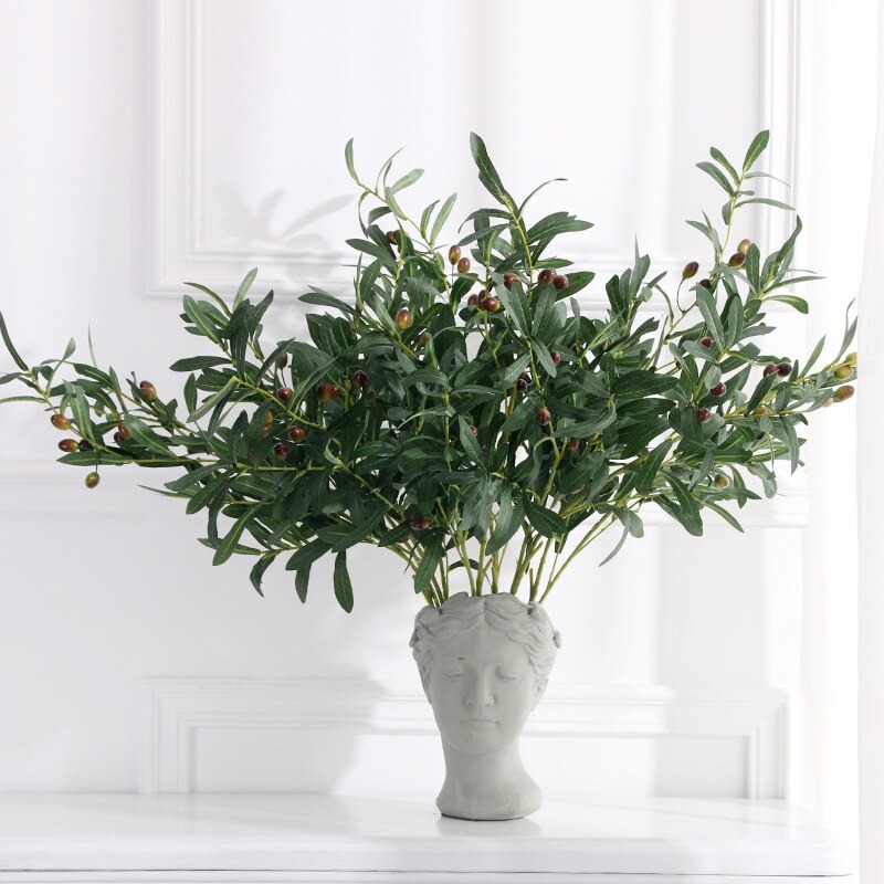 Cành oliu dài 95cm 10 nhánh