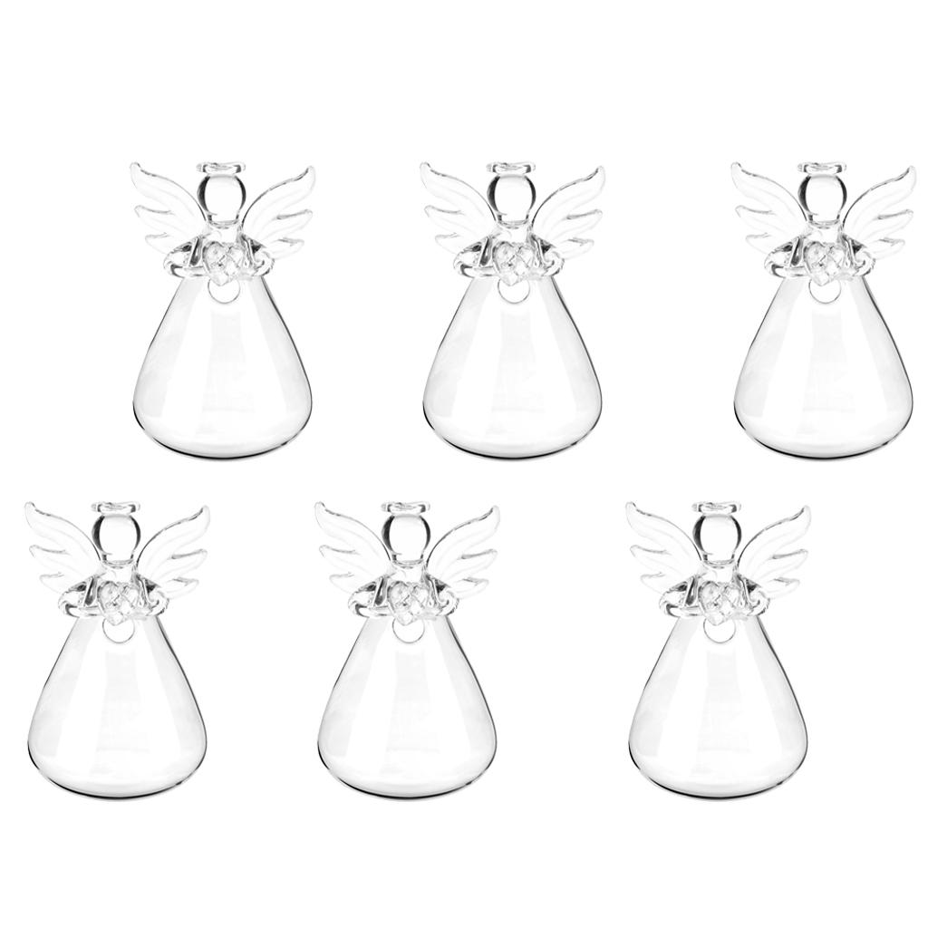 Phép Lạ Chiếu 6 Chi Tiết Thủy Tinh Lọ Hoa Thủy Canh Thực Vật Bình Bottl Hộp Đựng Nhà Thiên Thần