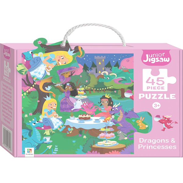 Junior Jigsaw: Dragons &amp; Princesses