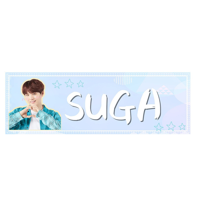 Banner cầm tay SUGA BTS