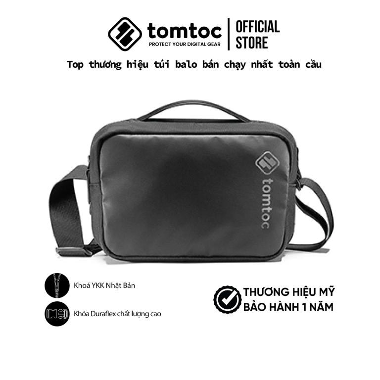 Túi đeo chéo đa năng Tomtoc Crossbody cho Ipad 10.5inch/ Pro 11inch/ Tablet/ Notebook 11inch - Hàng chính hãƞg