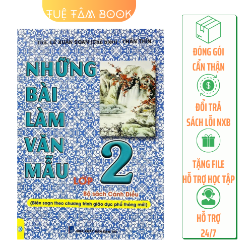 Sách - Những bài làm văn mẫu lớp 2 (Cánh diều)