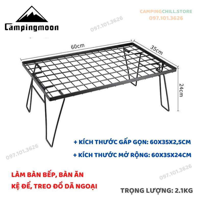 KỆ ĐỂ ĐỒ DÃ NGOẠI, CẮM TRẠI, PICNIC CAMPINGMOON T-230