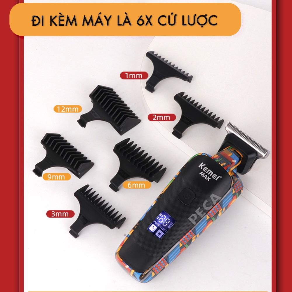 Tông đơ chấn viền Kemei KM-MAX5090 cao cấp sạc nhanh USB nhỏ gọn phiên bản trend cá tính