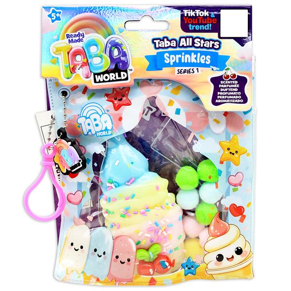 Đồ Chơi Móc Khóa Squishy - Taba World 855012-6L - Kem Ốc Quế