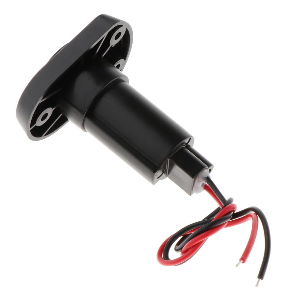 Marine Boat Nylon 2 Pin Stern Light Top Socket  Round Waterproof