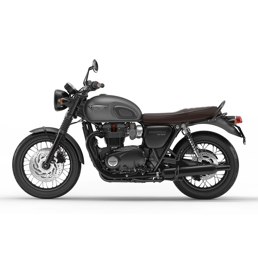 Xe Môtô Triumph Bonneville T120 black - Đen - Nhám