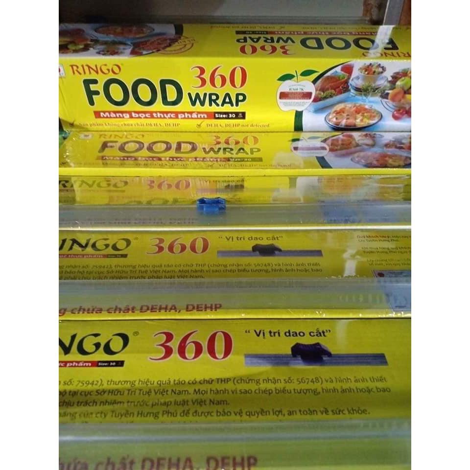 Màng bọc thực phẩm Ringo Wrap 250 hàng Việt bảo đảm an toàn-ảnh thật - Amina