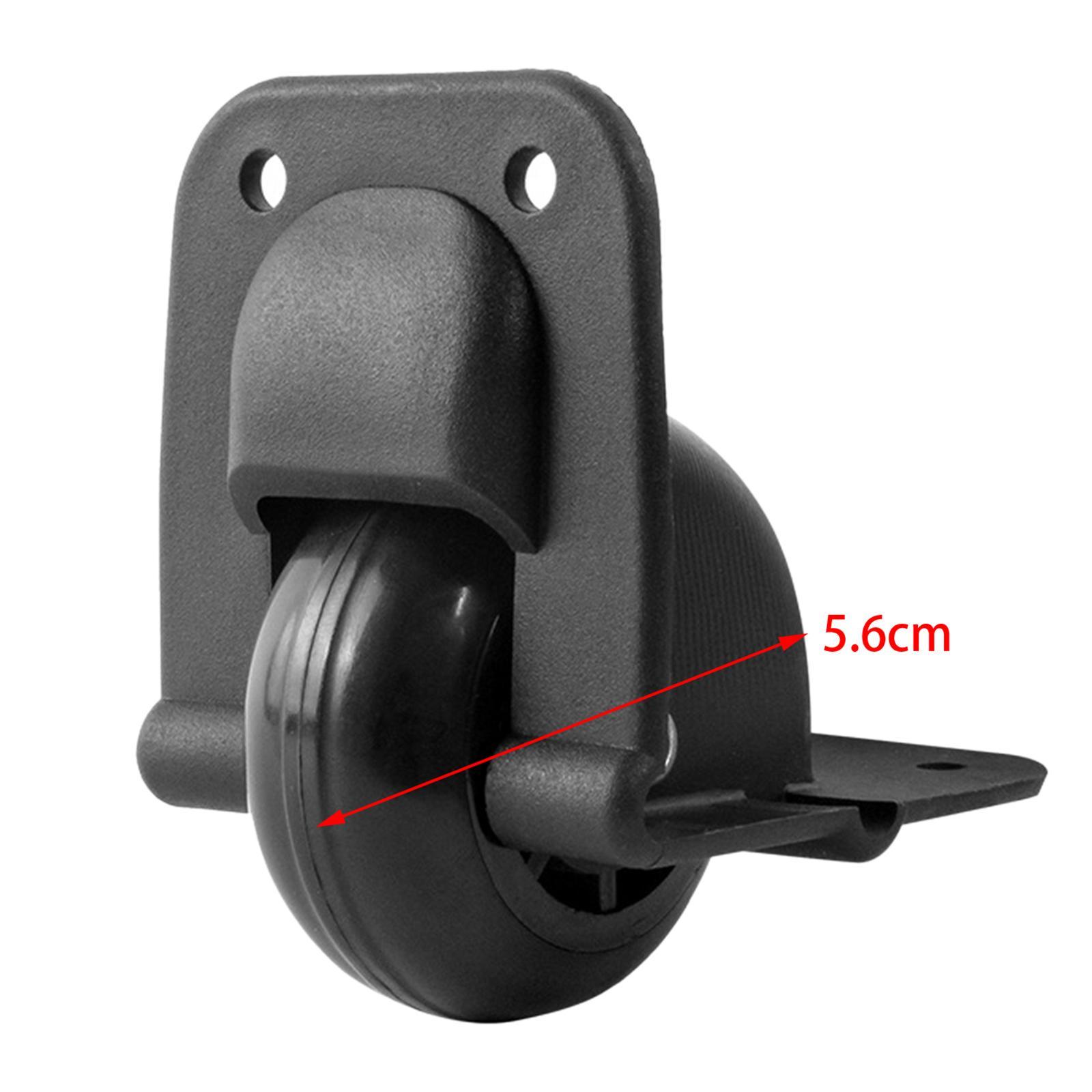 Luggage Wheels Replacement Castors Easy to Install Smooth Bearing Durable