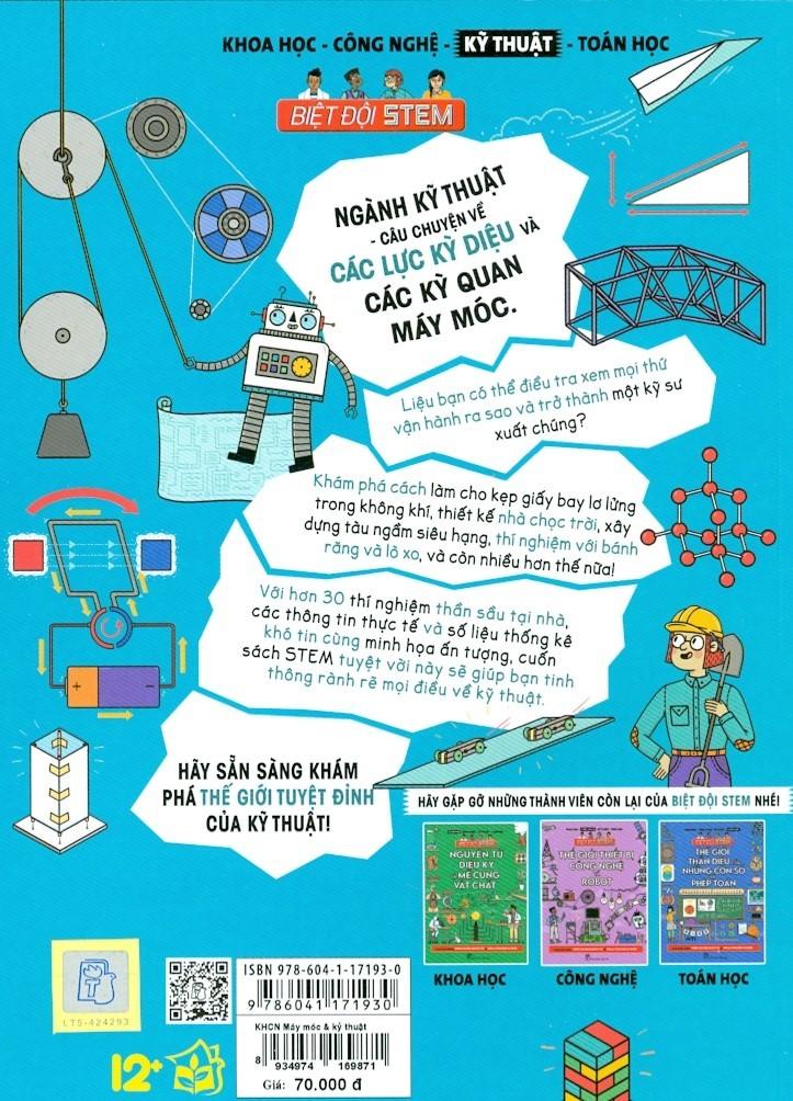 Biệt Đội Stem. Thế Giới Phi Thường Của Máy Móc & Kỹ Thuật