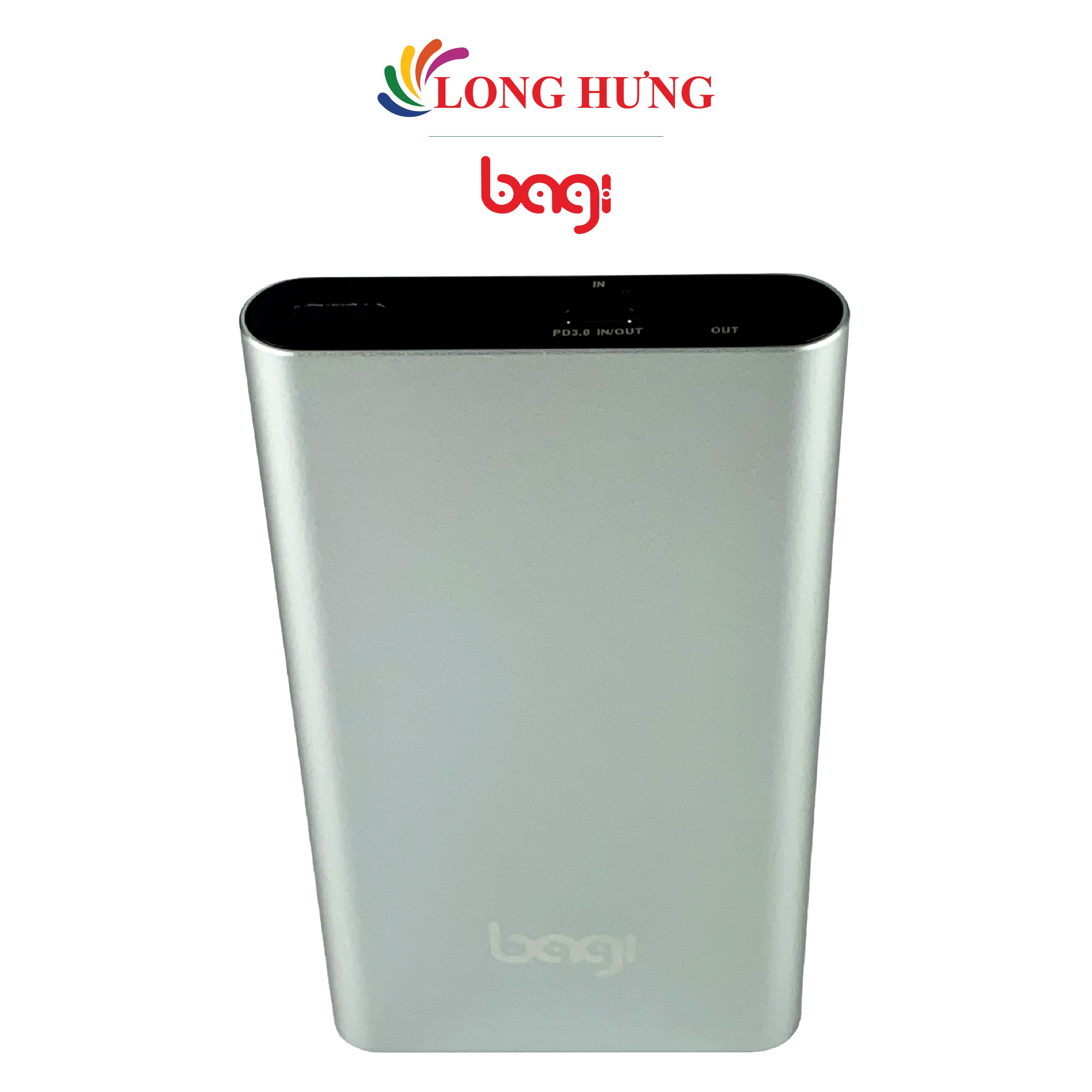 Sạc dự phòng Bagi 10000 mAh PB-P2 - Hàng chính hãng