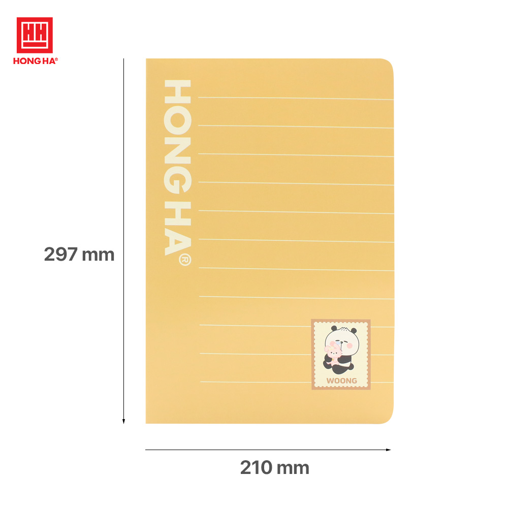 Vở kẻ ngang A4 Hồng Hà Study Tem 120 trang định lượng 70gsm - 1458